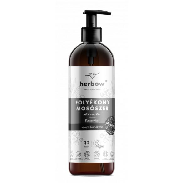 Herbow mosószer BLACK - ALOE VERA 1000 ml